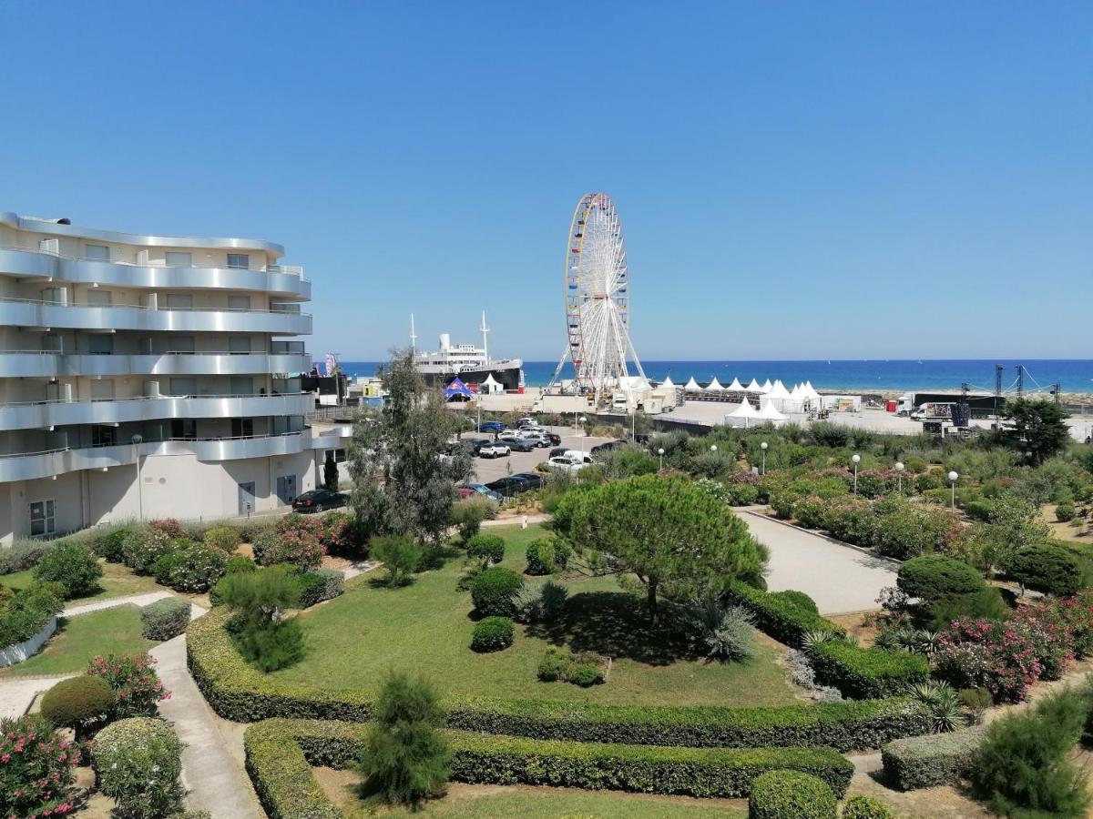 Le Bleu Soleil - Bel Appt Pour 4 Vue Mer Le Barcarès Dış mekan fotoğraf